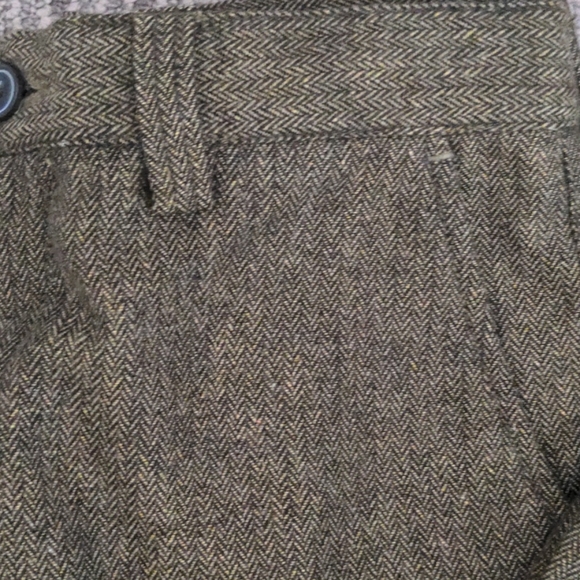 Olive green wide leg cargo pants - Picture 4 of 4